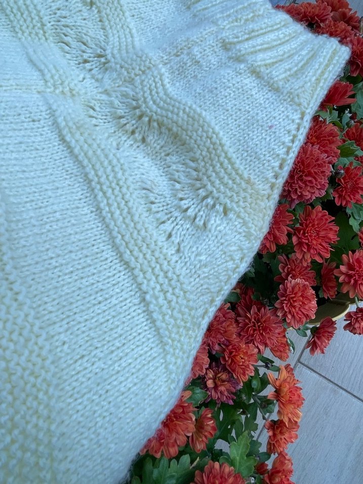 Kız çocuk Hırka / Kız Çocuk Panço / El Örgüsü - Görsel 5