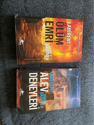 James Dashner Alev Deneyleri 1 ve 2