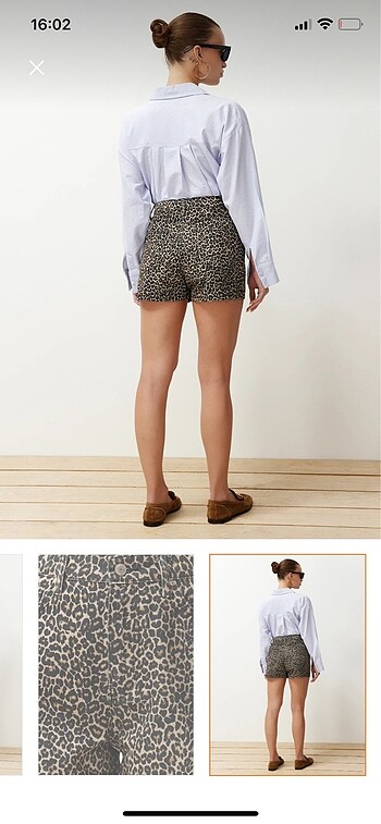Trendyol & Milla Leopar şort