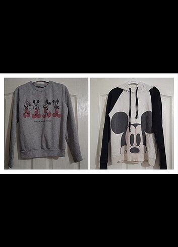 Mickey mouse detaylı sweat
