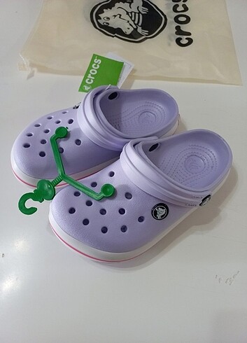 30 Beden Crocs Terlik Yeni Sezon Çocuk 30 lila