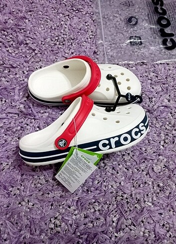 38 Beden beyaz Renk Crocs Terlik Sandalet Yeni Sezon