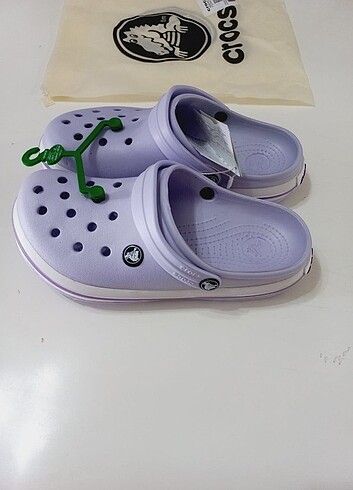Crocs Terlik Sandalet Yeni Sezon Etiketli lila 