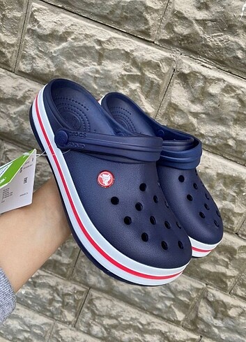 38 Beden lacivert Renk Crocs Terlik Sandalet Yeni Sezon