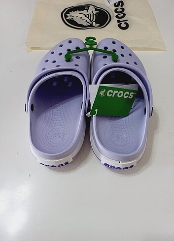 39 Beden Crocs Terlik Sandalet Yeni&Etiketli lila
