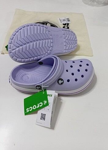 39 Beden mor Renk Crocs Terlik Sandalet Yeni&Etiketli lila