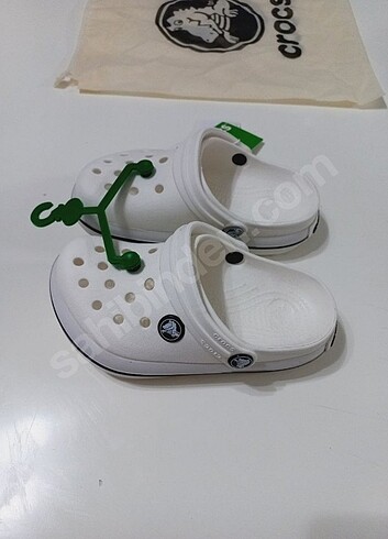 30 Beden beyaz Renk Crocs Terlik Sandalet Yeni&Etiketli