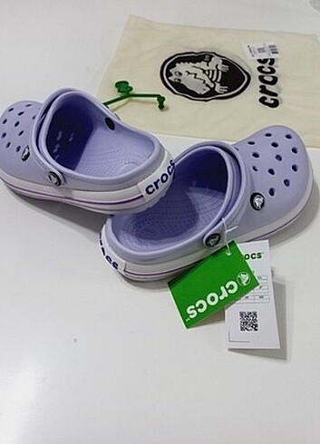 37 Beden mor Renk Crocs Terlik Sandalet Yeni&Etiketli lila 37