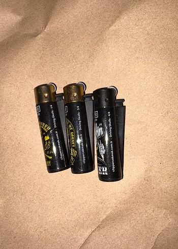 Siyah Clipper Çakmak Seti - Görsel 3