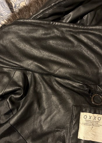 Kadın Siyah Deri Şişme Mont - Görsel 9