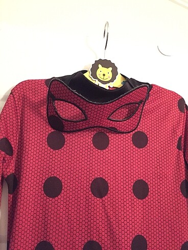 6 Yaş Beden Çocuk Uğur böceği ladybug kostüm