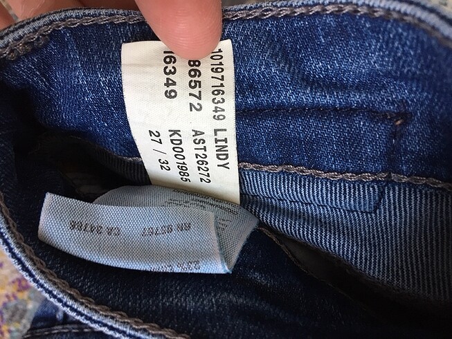 s Beden mavi Renk Mavi Jeans kot pantolon
