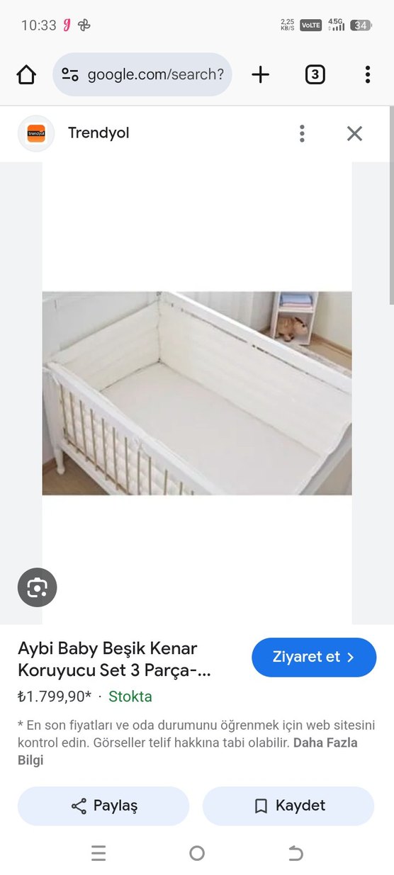 Nakışlı Pembe Bebek Uyku Minderi - Görsel 4