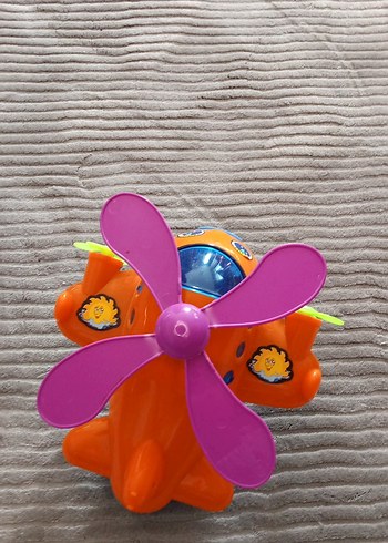 Renkli Turuncu Oyuncak Helikopter - Görsel 4