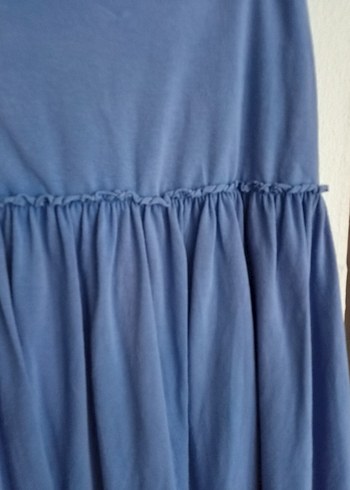 Bohem Midi Etek Mavi - Görsel 4