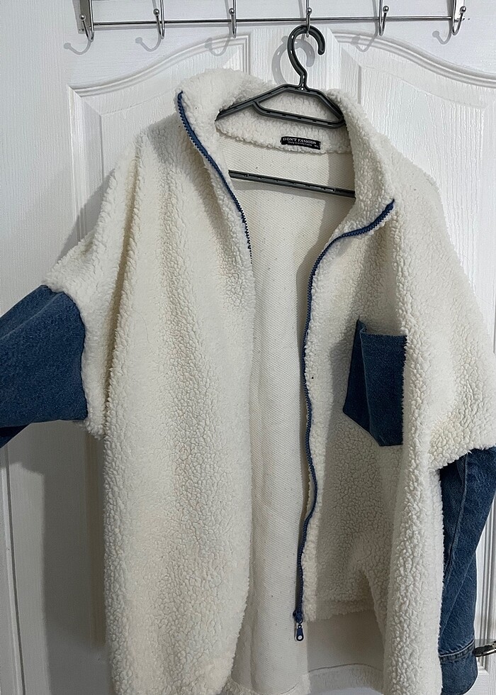 Kot ceketli hırka - Görsel 4