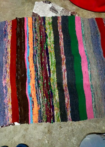 Beden Renkli Bohem Desenli kilim