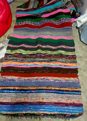 Diğer Renkli Bohem Desenli kilim