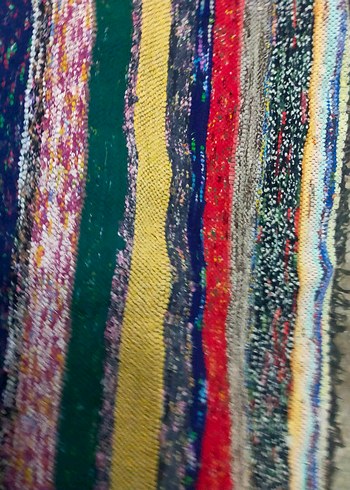 Renkli Bohem Desenli el dokuma kilim