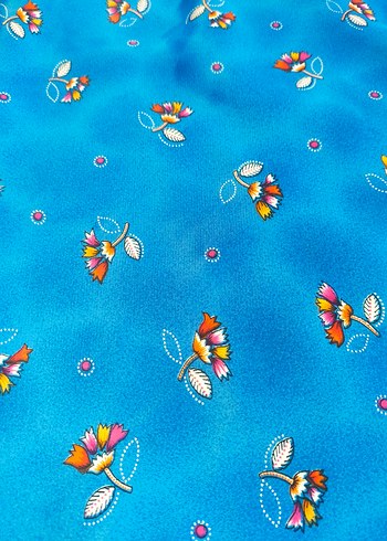 Çocuklar için Mavi Desenli Battaniye - Görsel 4