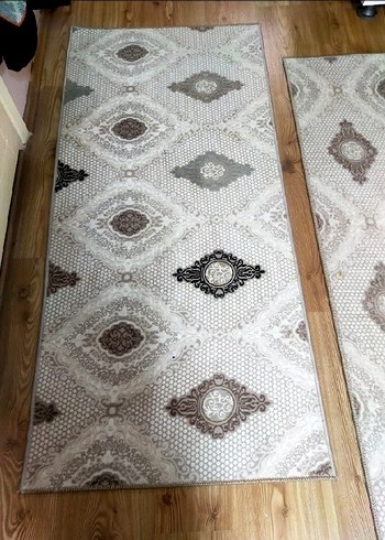 Klasik Desenli Kahverengi Halı - Görsel 5