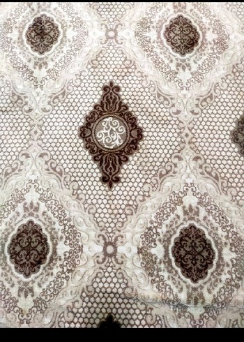 Klasik Desenli Kahverengi Halı - Görsel 2