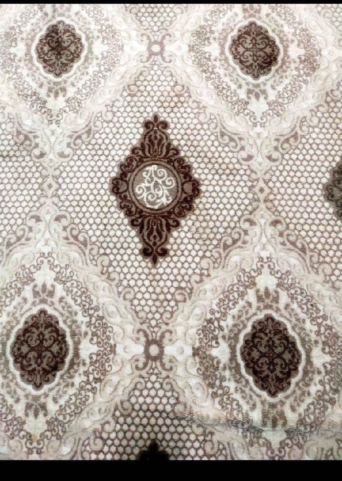 Klasik Desenli Kahverengi Halı - Görsel 2