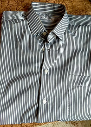 Düğmeli Kısa Kollu Erkek Gömlek - Görsel 2