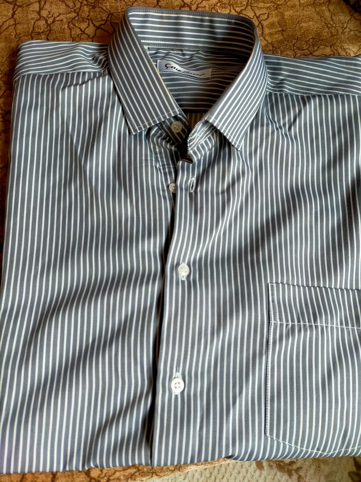 Düğmeli Kısa Kollu Erkek Gömlek - Görsel 2