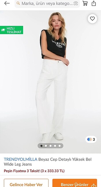 Trendyol & Milla Trendyolmilla kargo jean