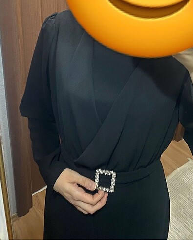 38 Beden Siyah kalem elbise