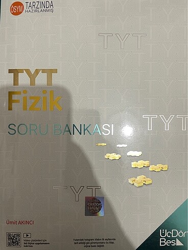 Tyt fizik 345 soru bankasi SATILDI