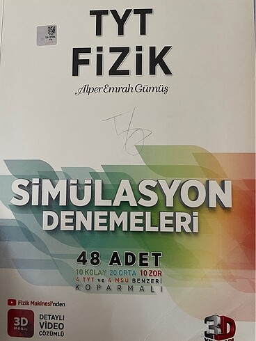 3d tyt fizik deneme
