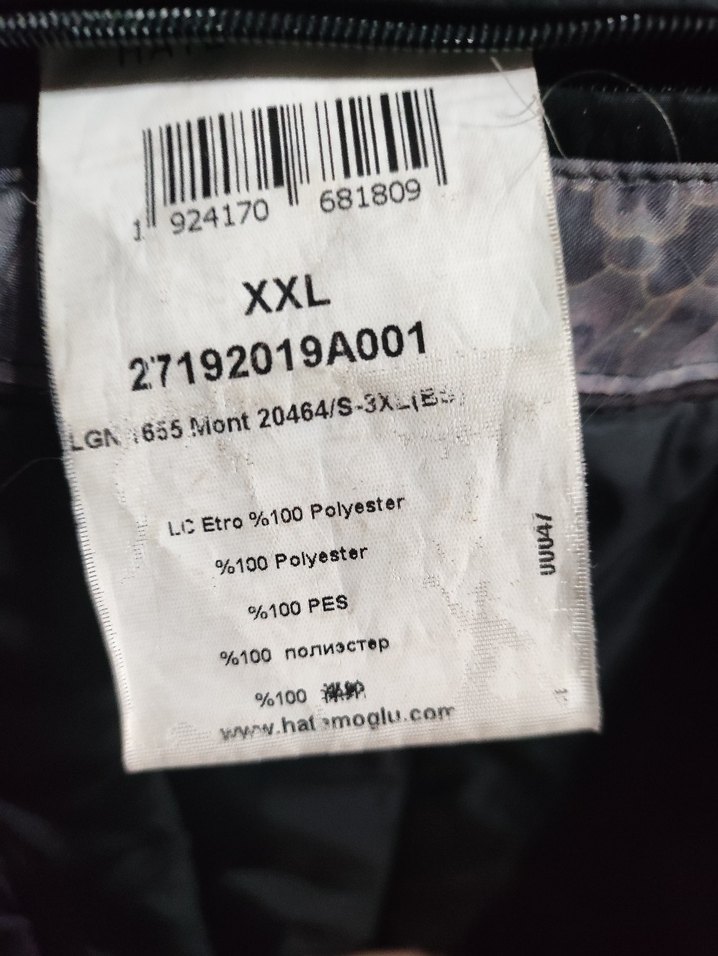 Hatem saykı erkek mont - Görsel 5