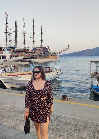 Trendyol & Milla çiçek desenli alt üst takım