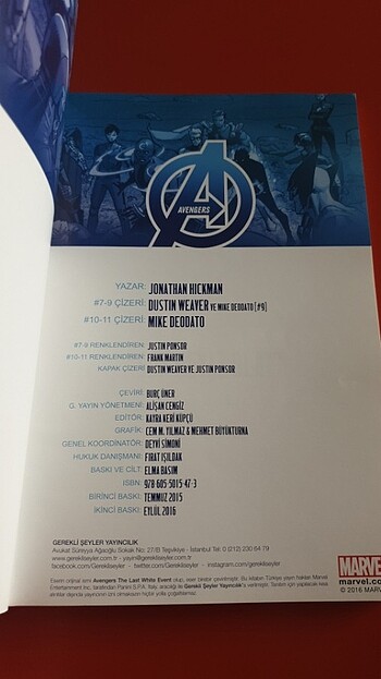 Beden Avengers son beyaz olay