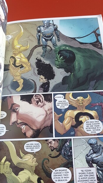 Beden Renk Avengers dünyası