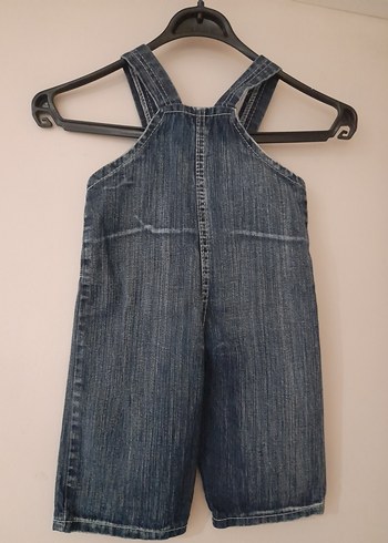 Standart Beden Beden lacivert Renk Nakışlı Mavi Denim Erkek Çocuk Slopet