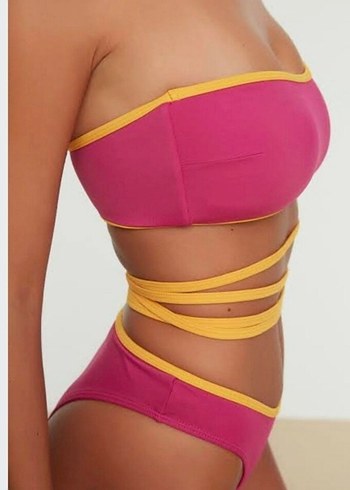 Pembe Mini Atletik Bikini Takımı