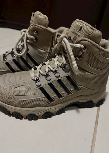 Bej Kamuflaj Desenli Bağcıklı Outdoor Bot - Görsel 4