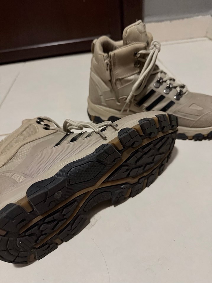 Bej Kamuflaj Desenli Bağcıklı Outdoor Bot - Görsel 3