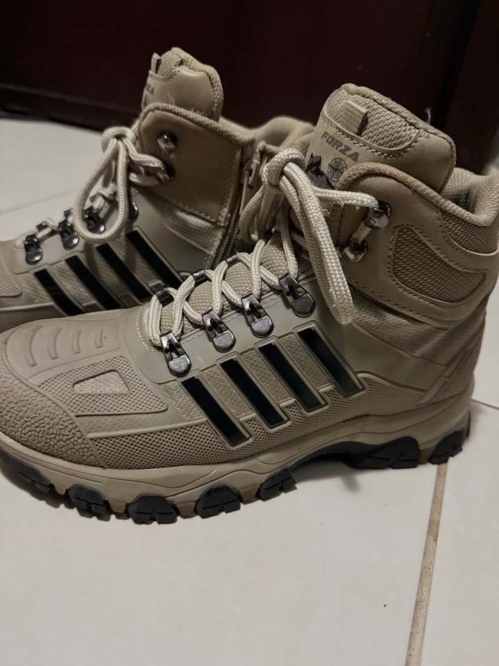 Bej Kamuflaj Desenli Bağcıklı Outdoor Bot - Görsel 4