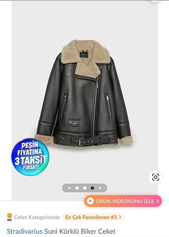 Stradivarius Kahverengi ceket
