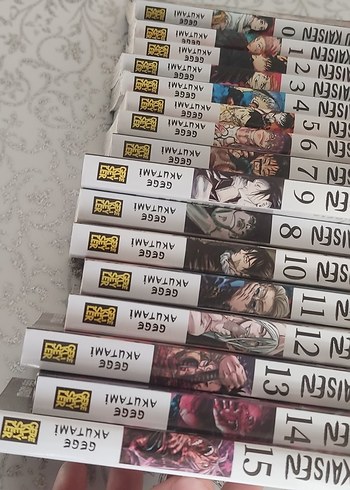  Beden Renk Jujutsu Kaisen Manga Seti 0-15