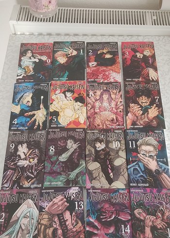  Jujutsu Kaisen Manga Seti 0-15