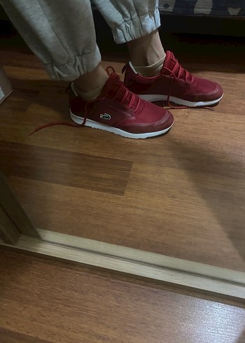 Lacoste Kırmızı Lacoste Kadın Spor Ayakkabı