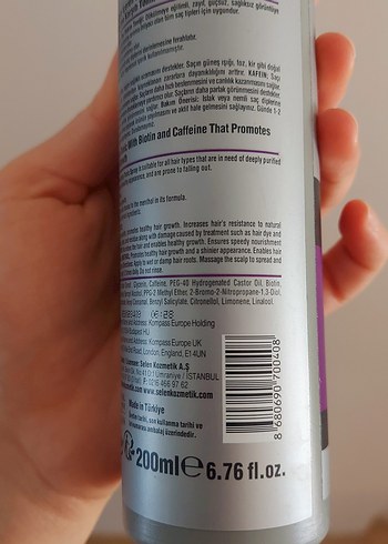 Urban Care Biotin & Kafein Saç Toniği - Görsel 3