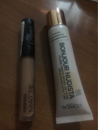Loreal Paris BB Krem ve Farmasi Likit Ruj