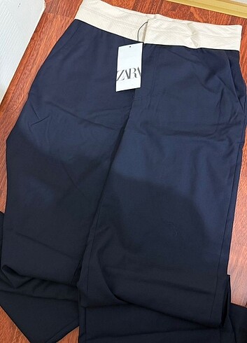 xs Beden Zara çift bel pantolon