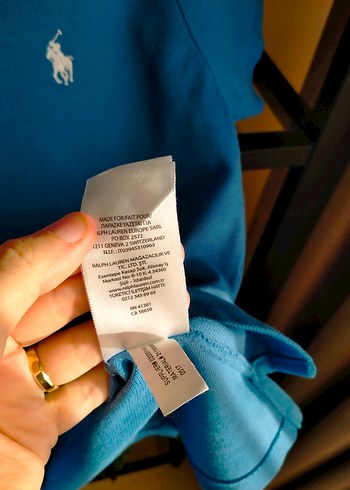 ralp lauren orjinal t-shirt - Görsel 7